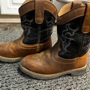 Itasca Kids' Buckaroo Western Boots - Size 4